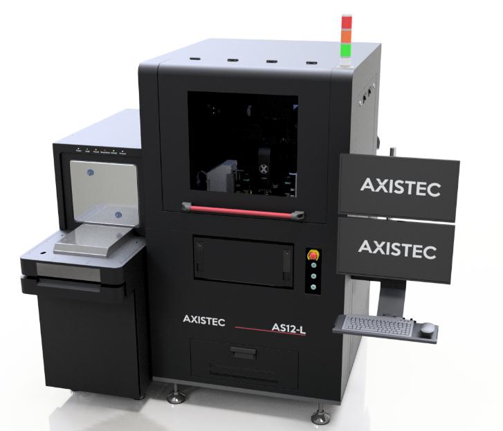 Axis-Tec AS12-L with integrated wafer loader and enclosure
